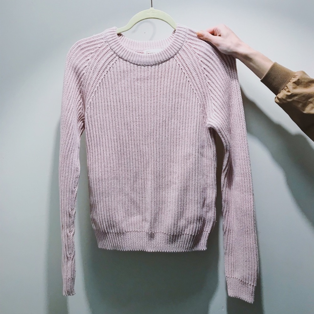 H&M Baby Pink Knit Sweater